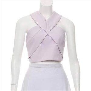 Nicholas Lavender Crop Top
